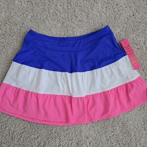 Lilly Pulitzer Blue, White, and Pink Skort